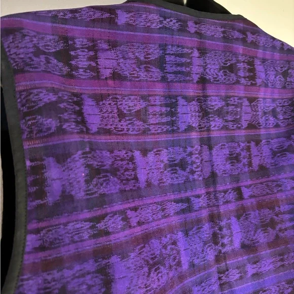 Elegant Purple Floral Women's Vest - Picture 10 of 10